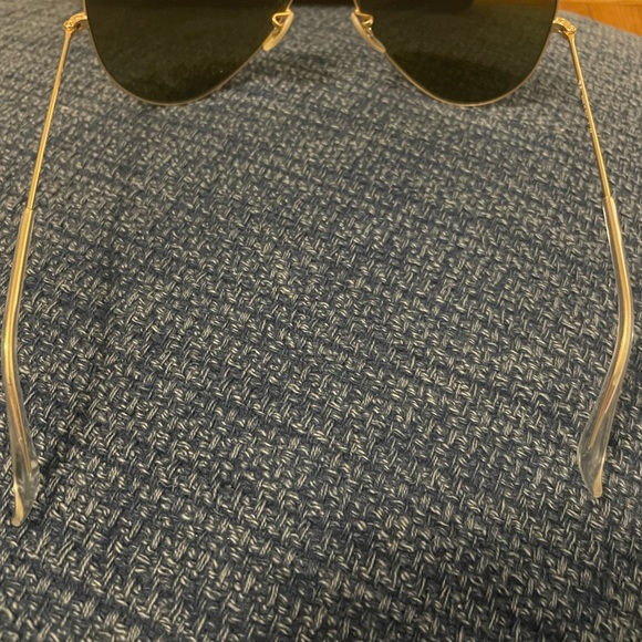 Ray-Ban Aviator Flash Lenses in Blue Mirror with Gold - Picture 4 of 4